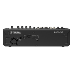 Consola Digital de Audio | 12 Canales | Pantalla Táctil 4.3in | Entradas de Mic/Line y Estéreo | Salidas Análogas y USB | Pads configurables | DSP | Entrada Bluetooth |  Grabación Multipista | Color Negro