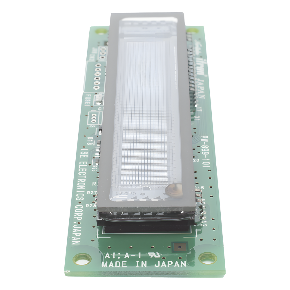 Pantalla de Lectura de Parámetros en Tablilla PCB para Panel Frontal del Monitor Ramsey COM-3010.