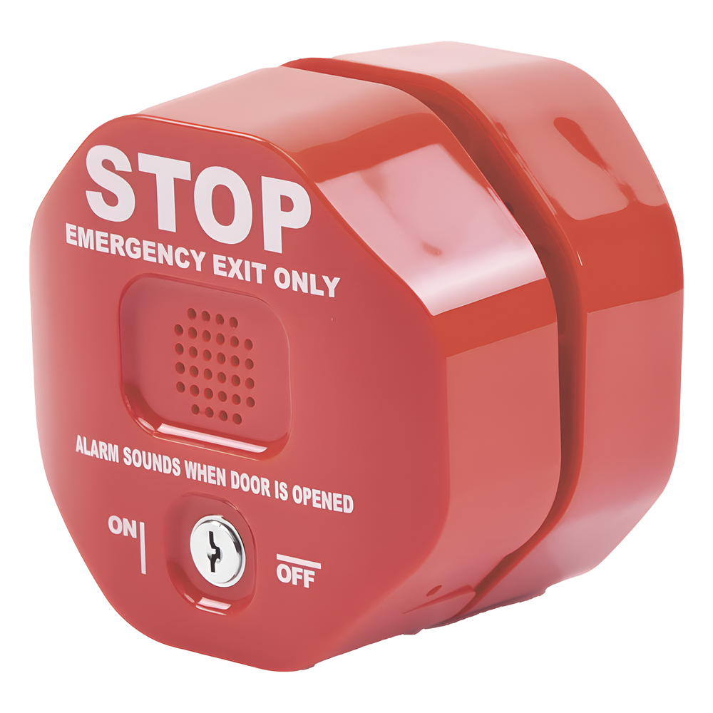 Alarma Multifunción Exit Stopper® Con Bocina Remota, Para Puertas Dobles, Solo Interiores