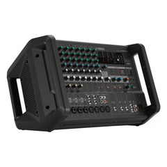 Mezcladora de Audio Amplificada | 12 Canales | Amplificador de Alta Eficiencia 2x630W | Efectos Integrados | 4/8 Ohms