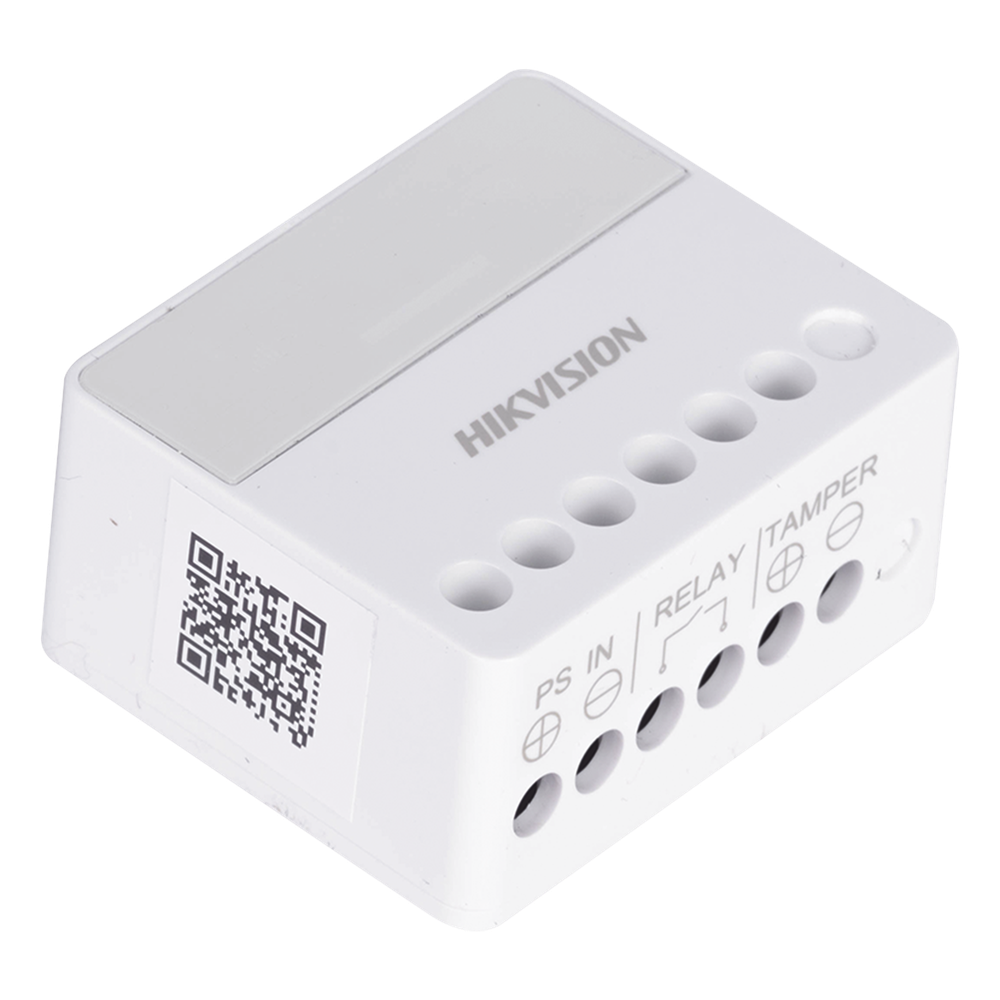(AX PRO) Relevador Inalámbrico / 1 Entrada de Alarma 24/7 / 1 Salida de Relevador 0 a 36 Vcc (Max. 5 A)
