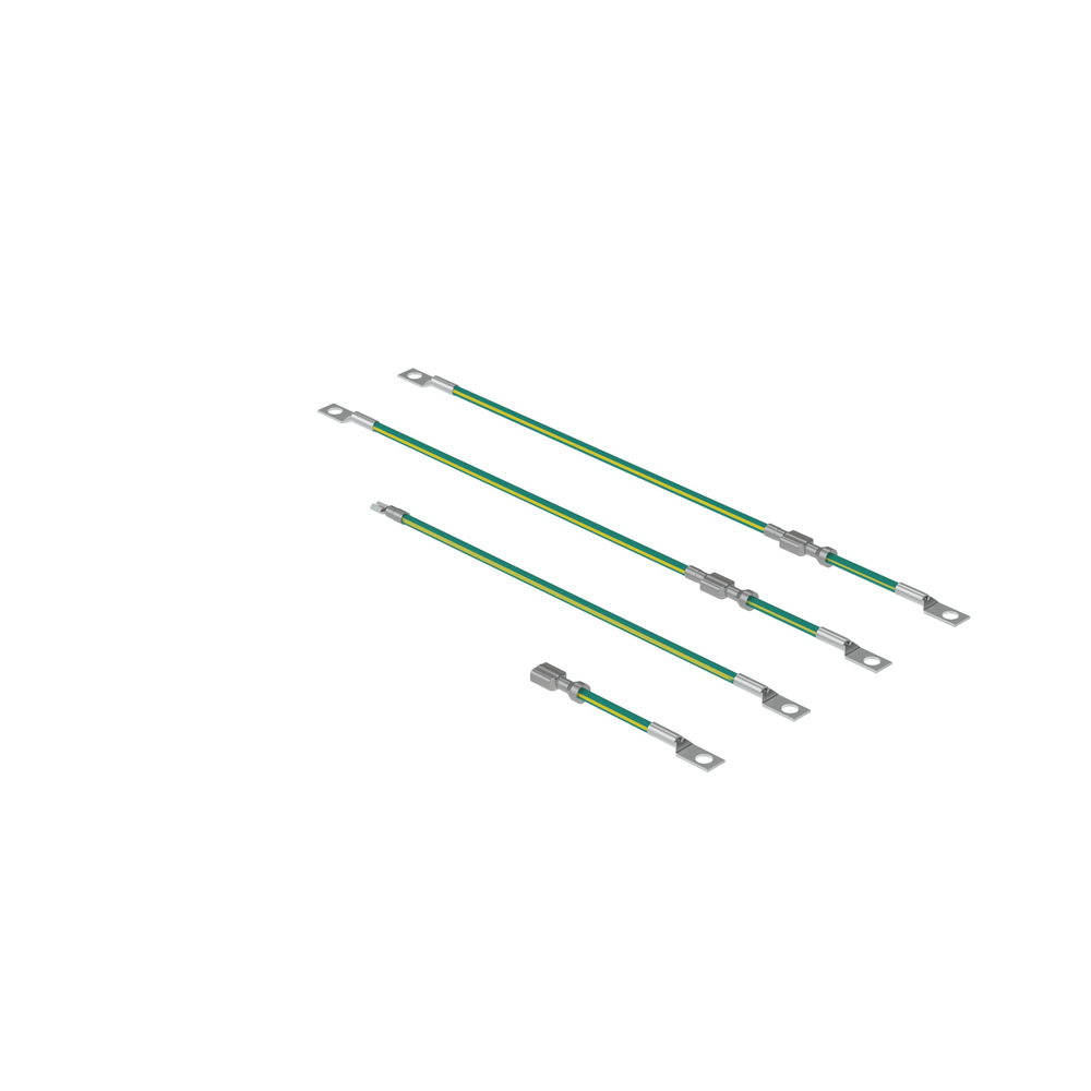Kit de Conexión a Tierra Para Gabinetes TrueEdge™, Incluye dos Jumpers 10 awg Para Conexión de Puerta a Gabiente