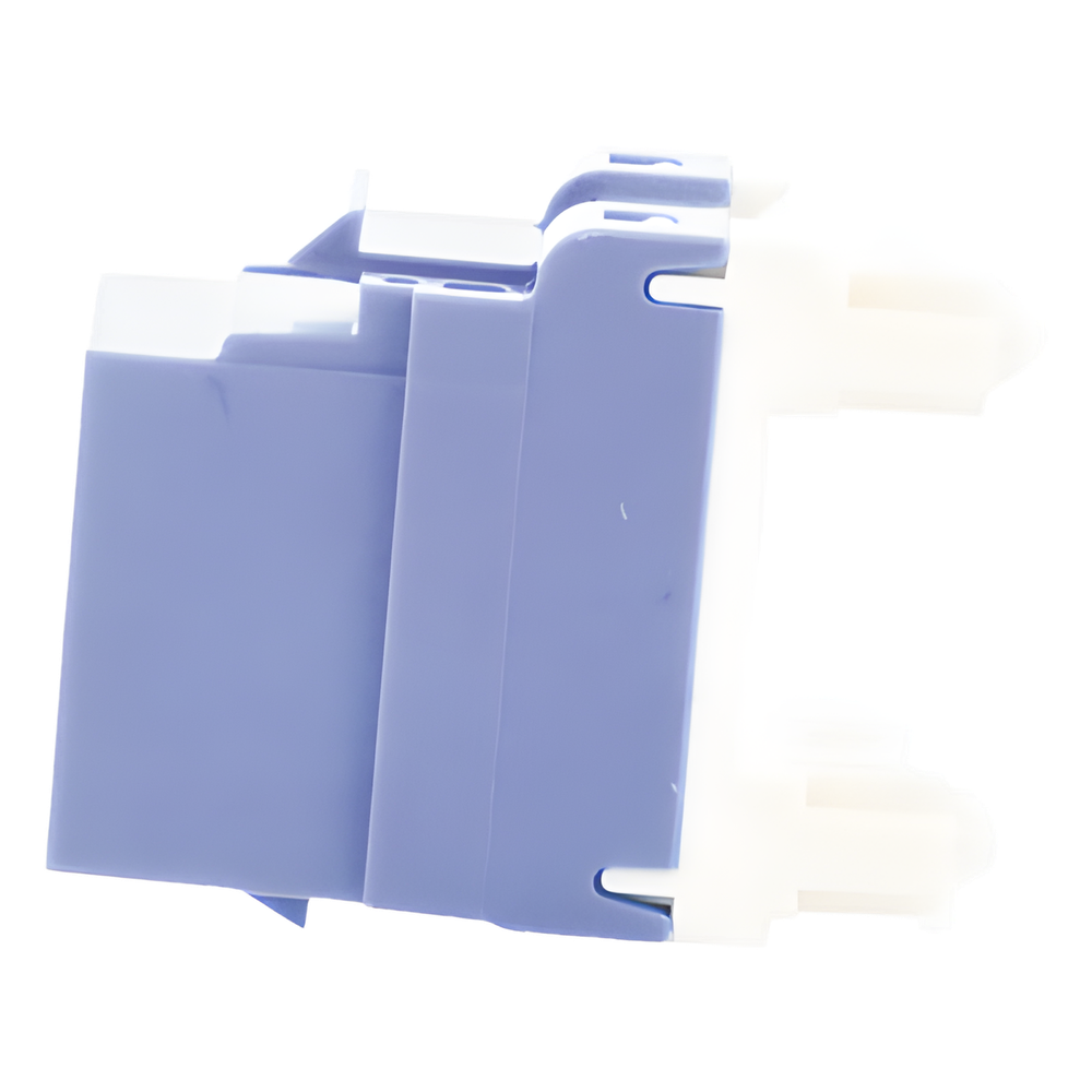 Conector Jack Estilo 110 (de Impacto), Tipo Keystone, Categoría 5e, de 8 Posiciones y 8 Cables, Color Azul