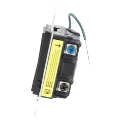 Atenuador auxiliar Sunnata de pared para control de 3 vías o escalera, 120 V, compañero cableado del atenuador principal del sistema RadioRA 3, color negro mate (Midnight)