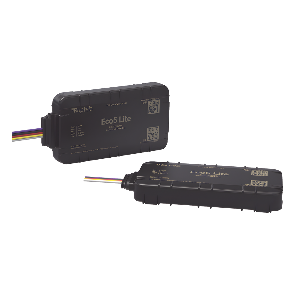 Localizador y Rastreador Vehicular GPS / LTE Cat1 y LTE-M con Respaldo 2G / GNSS U-blox M10 / Bluetooth BLE 5.0 / Carcasa IP54 / Instalación Simplificada con Menos Cables / Batería Interna de Respaldo / Alimentación 9-32 V