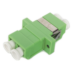 Módulo Acoplador de Fibra Óptica Duplex LC/APC a LC/APC Compatible con Fibra Monomodo