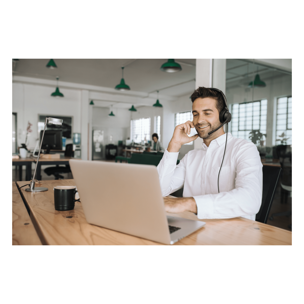 Auriculares Yealink UH42 Mono con cancelación de ruido por USB-C/A e indicador de ocupado, plug and play