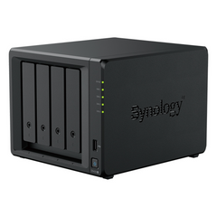 NAS DiskStation DS425+ | 4 Bahías | Intel Celeron J4125 2.7 GHz | 2 GB DDR4 / 2.5GbE + 1GbE | 2 Puertos USB 3.2 Gen 1 | 2 Ranuras M.2 NVMe | Hasta 80 TB | Synology DSM.