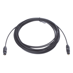 Cable Toslink de Fibra Óptica de 4.6m | Ideal para Mandar Audio Digital para Sistemas de Alta Calidad | Compatible con Amplificadores VSSL