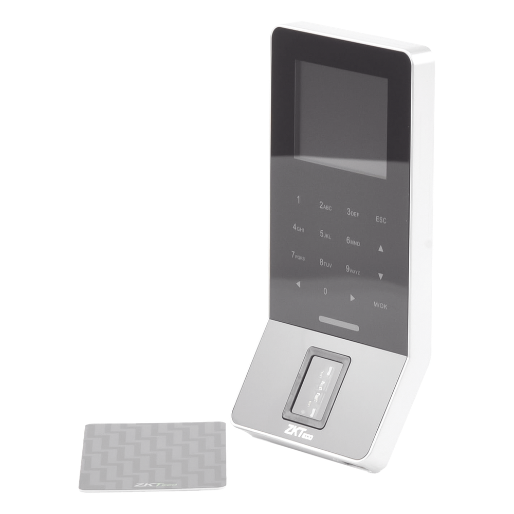 Terminal Biométrica de Huella / 3,000 Huellas 5,000 Tarjetas / WiFi / Pantalla 2.4" / TCP/IP RS485 / ADMS / Control de 1 Puerta