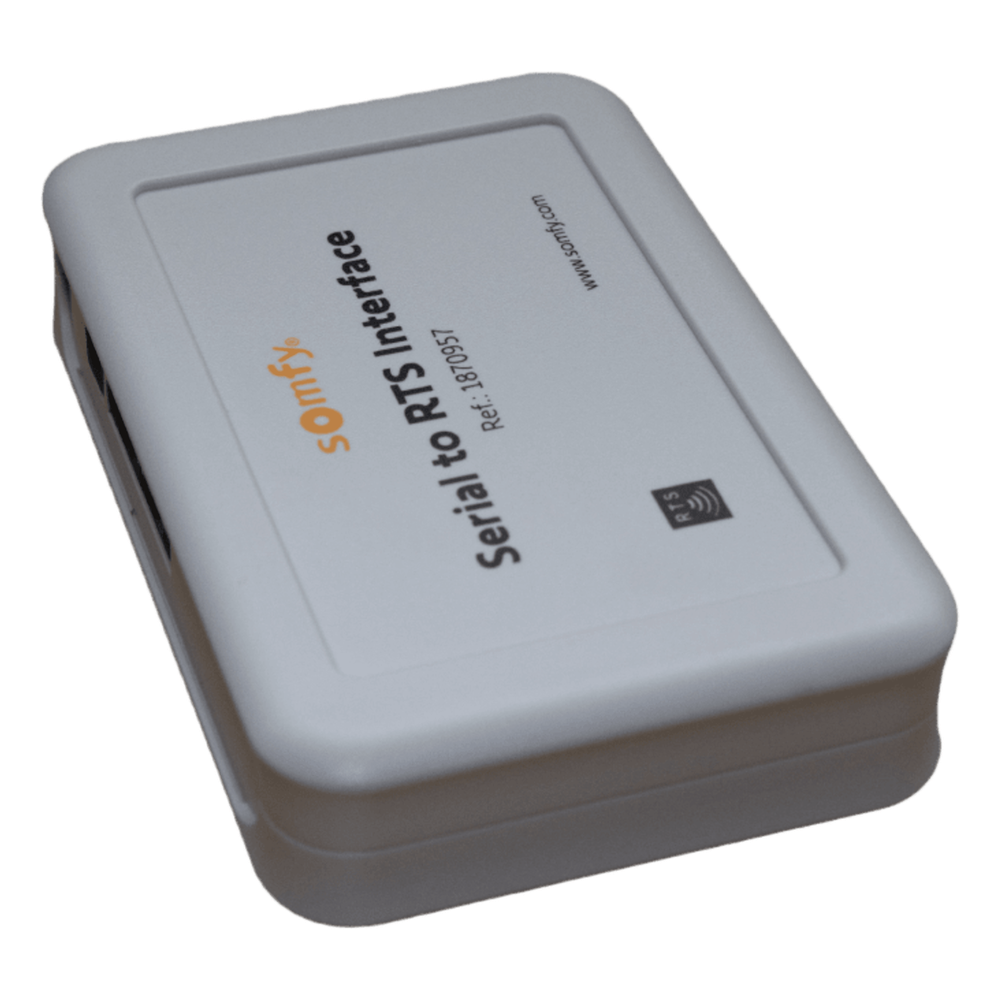 Traductor Universal Somfy Connect, integre SOMFY con el sistema de control de iluminación RadioRA2 de LUTRON.