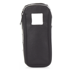 Funda de Piel Reforzada, con Frente Transparente para Serie Satelital IC-SAT100.