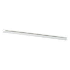 Canaleta LD10 de PVC rígido, con cinta adhesiva para instalación sin herramientas, de 38.4 x 24 x 1828.8 mm, Color Blanco