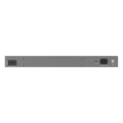 Switch Capa 3 PoE+ Administrable / 24 puertos 10/100/1000 Mbps + 4 Puertos SFP+ de 10 Gigabits / Hasta 360W / Compatible con GWN Cloud.