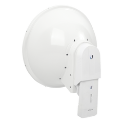 Antena Direccional airFiber X, ideal para enlaces Punto a Punto (PtP), frecuencia 5 GHz (5.1 - 5.9 GHz) de 23 dBi slant 45
