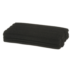 Paquete de 100pz de Cinta de Contacto Tak-Ty®, de 178 mm de Largo y 19.1 mm de Ancho, Color Negro