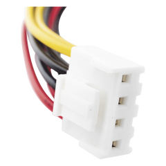 Cable Doble de Corriente SATA / Compatible con DVR's epcom / HIKVISION / 25 cms de Longitud