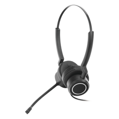 Audífonos USB de Diadema ESTÉREO con Audio HD / Micrófono con Cancelación de Ruido / Calidad para uso en Oficina