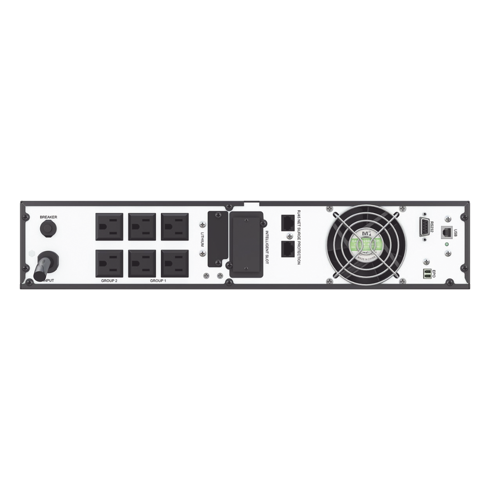 UPS SmartZone de 1500 VA/1350 W, Topología Línea Interactiva, Entrada 120 Vca NEMA 5-15P, Onda Senoidal Pura, Con Baterías de Lithium-Ion (LiFePO4) de Alto Rendimiento,2 UR, Con 6 Tomas NEMA 5-15R