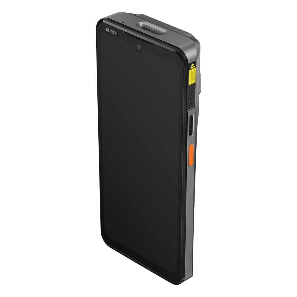 Terminal Móvil Inteligente SUNMI L3 / Octa-Core 2.2 GHz / 6.75" HD+ IPS / 4GB RAM + 64GB ROM / IP68 / NFC Dual-Sided / SoftPOS / Android 14