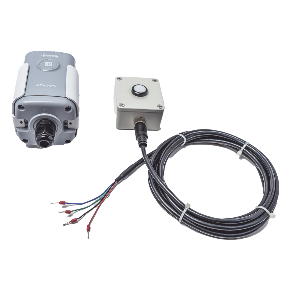 Sensor Inteligente de Iluminación LoRaWAN / Monitoreo de Luz Ambiental / IP67 / Batería 10 Años / para Automatización (BMS)