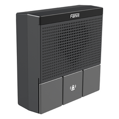 Mini Intercomunicador Wi-Fi para hotelería, hospitales, con diseño elegante, PoE, 3 botones, 1 relevador integrado de salida y entrada.