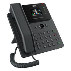 Teléfono IP Empresarial, 4 líneas SIP, pantalla a color 2.4", PoE, puertos Gigabit, conferencia local de 6 vías.