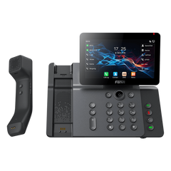 Teléfono IP / Handset Inalámbrico Bluetooth / 20 Líneas SIP / Pantalla IPS Táctil 7" HD / Conferencia 6 Vías / Puertos Gigabit / PoE 802.3af / Wi-Fi 6 / Bluetooth 5.4 / USB 2.0