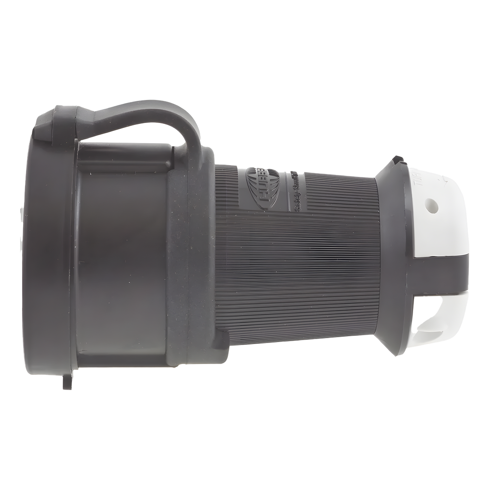 Conector Industrial con Bloqueo de Media Vuelta / 30 A 120/208 V CA / Nema L21-30R / 4 Polos 5 Hilos / Color Blanco y Negro / Grado Industrial