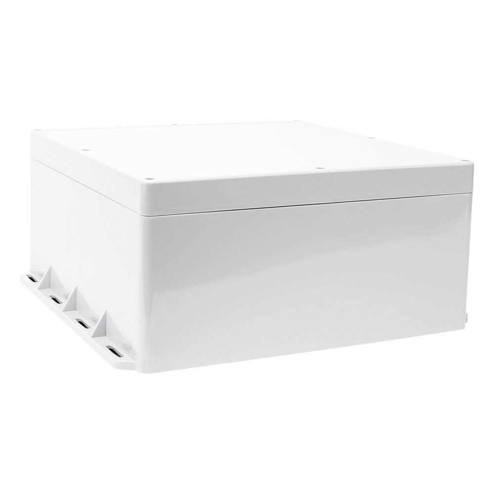 Gabinete Plástico para Exterior (IP65) de 300 x 300 x 150 mm Cierre por Tornillos.