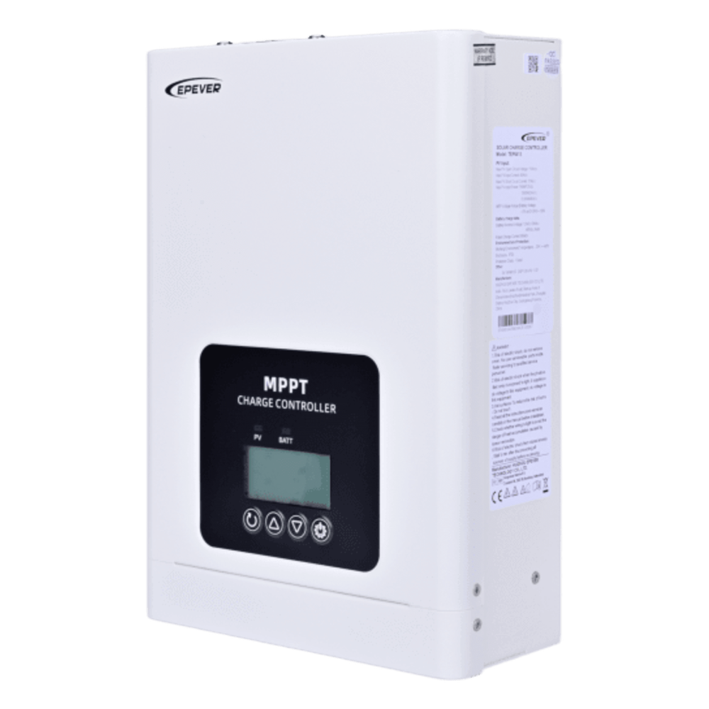 Controlador Solar MPPT 60A 12/24/48V, Máximo Voltaje de Circuito Abierto Voc 225Vcc, Configurable para Baterías de Litio, Conexión en Paralelo