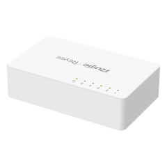 Switch no administrable, Visible en la Topología de la Nube, 5 puertos 10/100 Mbps