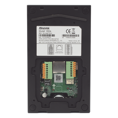 Videoportero de 1 Botón / Lector de Tarjetas MIFARE y PROX EM / Notificación a APP / 100% en la Nube / Notificación por Llamada Telefónica / SIP / ONVIF / IP65 / Cámara 2MP / Panel de Aluminio / Control de 2 Puertas