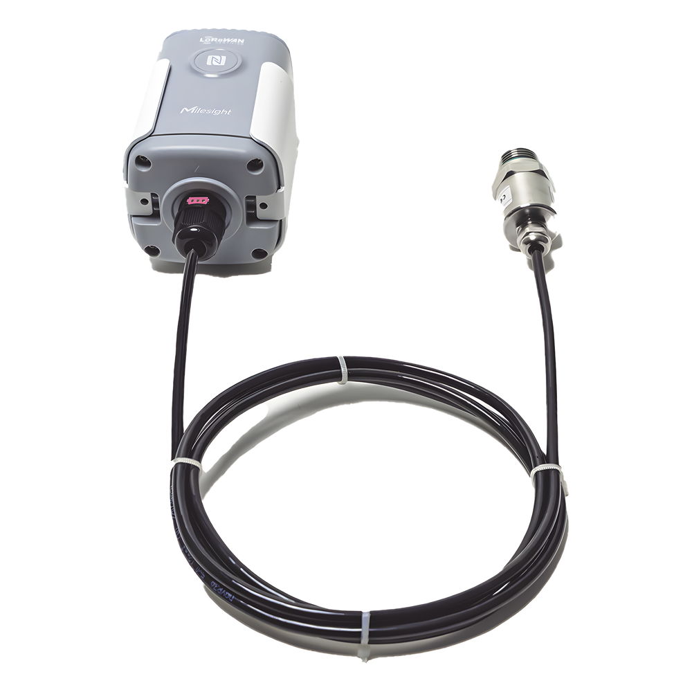 Sensor Industrial de Presión de Tuberías con Conectividad LoRaWAN