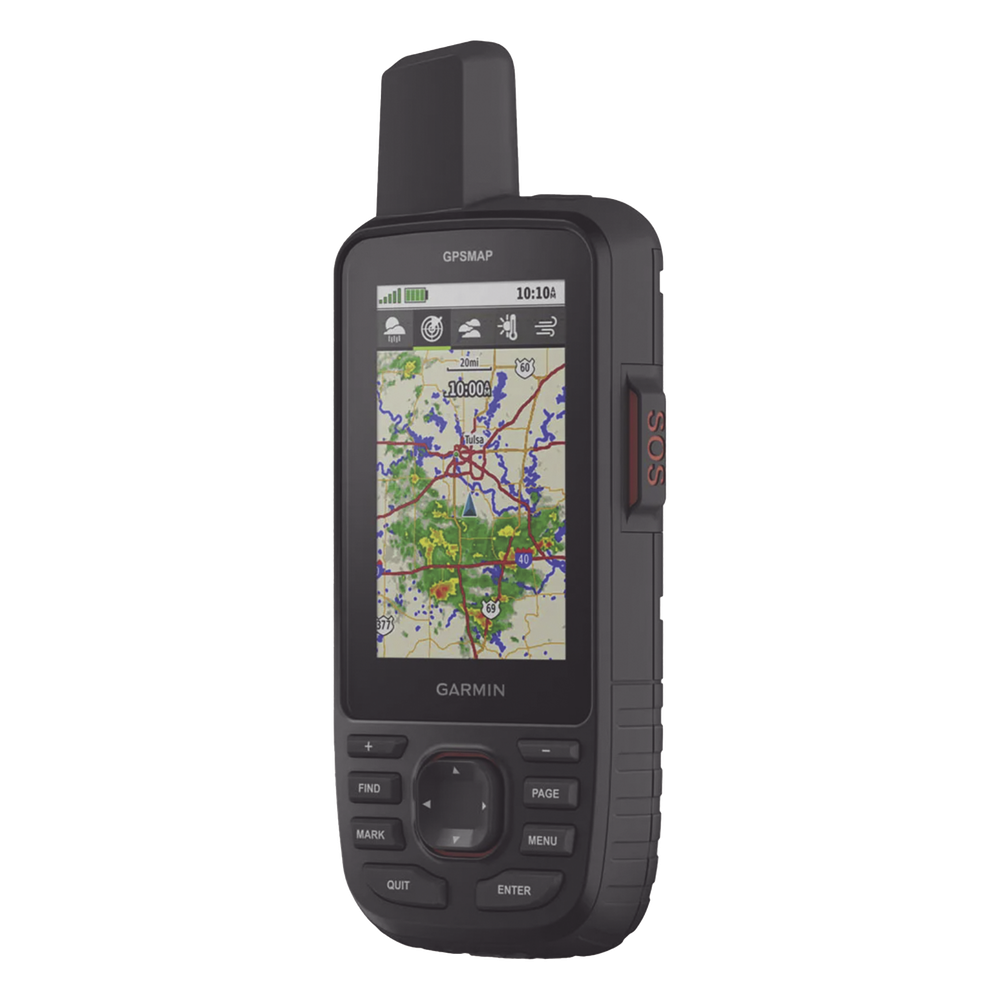 Navegador GPS Outdoor GPSMAP 67i / Pantalla TFT Transflectiva a Color 3″ / Resolución 240 x 400 Píxeles / Batería Recargable de Ión-Litio / Autonomía Hasta 840 Horas / IPX7 / MIL-STD-810 / Brújula de Tres Ej