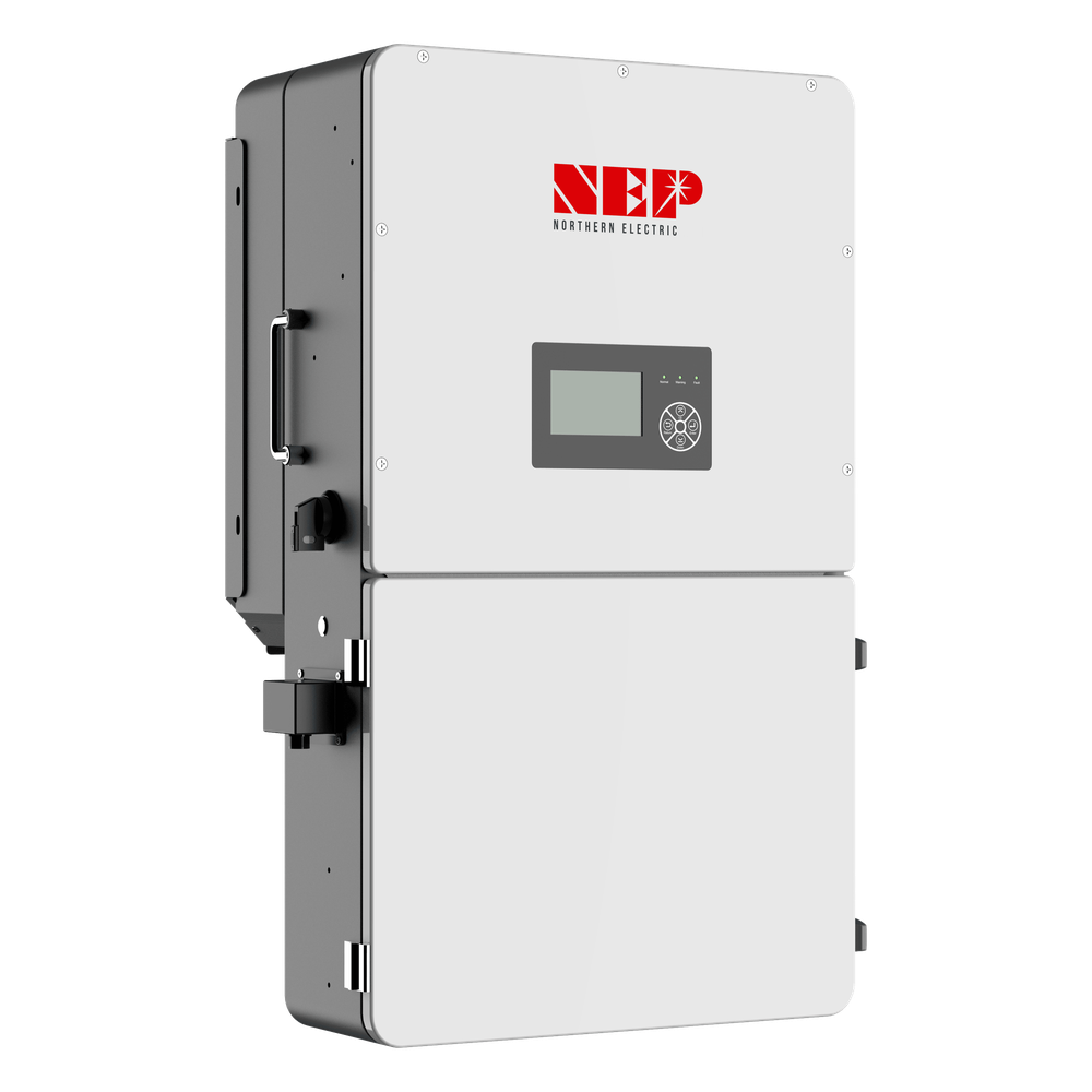 Inversor Híbrido / 12 kW / 3 MPPT / 18000 W PV / 48 V Batería / 120-600 V PV / 250 A Batería / 200 A AC / Eficiencia 97.5% / NEMA 4X / Comunicación Wi-Fi / LCD Táctil / Garantía 10 años