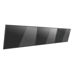 Soporte de Pared para TV / Riel Triple 400T / Capacidad 110 lbs (50 kg) / Compatible 32"-65" / VESA 100x100-600x400 mm / Ajuste Ángulo 5°-15° / Montaje Profesional