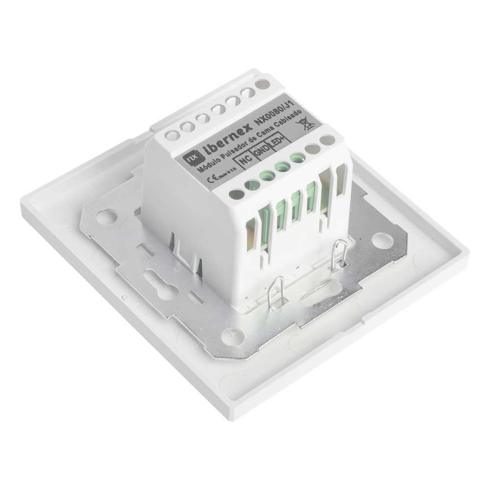 Modulo de Pared para Pulsador Cableado, Compatible con NX0871 y NX0881 y NX0015