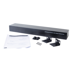(TRANCEPTOR) RECEPTOR DE VIDEO PASIVO DE 16 CANALES / Resolución 4K / Compatible con cable UTP Cat 5e/6 / Compatible con HD-TVI/CVI/AHD/CVBS / TODO INCLUIDO PARA RACK / Protección Interconstruida contra sobretensión.