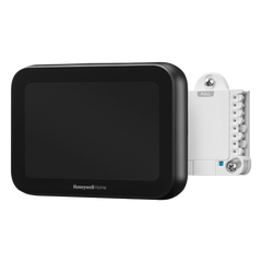 Termostato inteligente con pantalla táctil de 5 pulgadas, control de calidad de aire (IAQ), hasta 4H/2C bomba de calor, Wi-Fi, Bluetooth y Matter, color negro