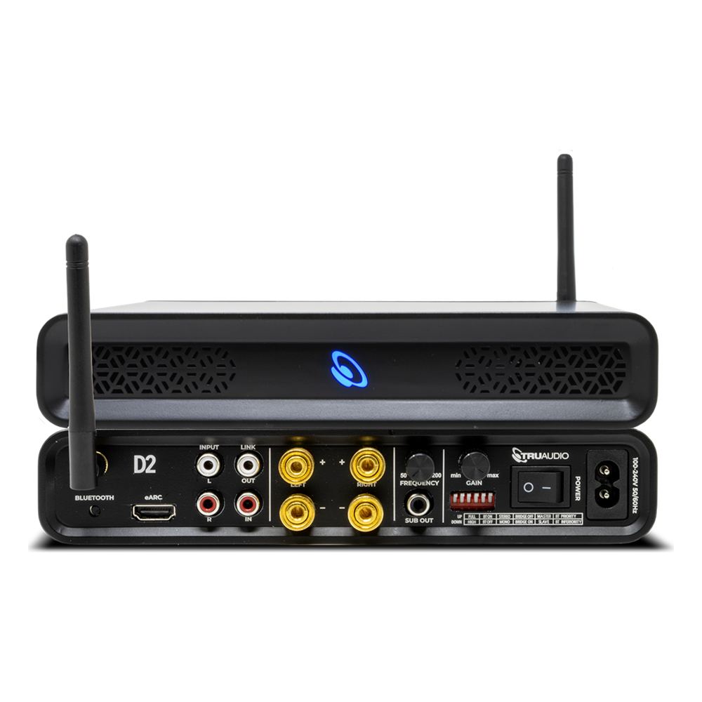 Amplificador de 2 canales | 100 W | HDMI eARC | Bluetooth