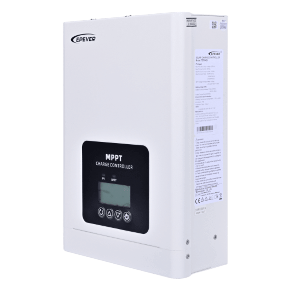 Controlador Solar MPPT / 80A / 12/24/48V / Voc 135V / Baterías Litio / Conexión Paralelo hasta 6