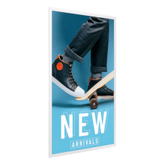 E-PAPER para publicidad digital, bateria incluida, hasta 6 colores uso 24/7, VESA 200x200