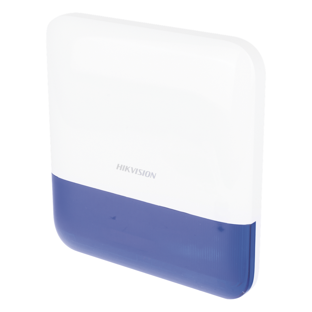 (AX PRO) Sirena Inalámbrica con Estrobo Azul para Exterior IP65 / 110 dB
