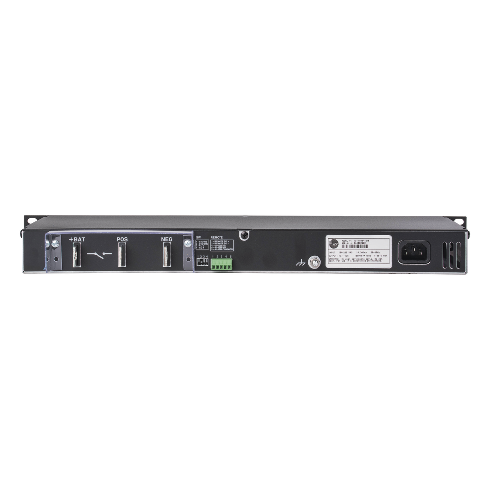 Fuente de Poder de Alta Eficiencia, 12.5 Amperes, 48 Vcc, , 1 Unidad Rack, Cargador de baterías, Función  LVD