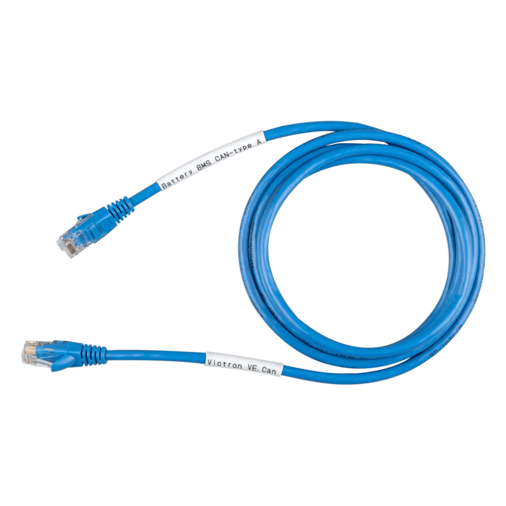Cable Comunicación VE.can tipo A de 1.8 m para Programación de Victron con Baterías Pytes