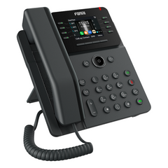 Teléfono IP Wi-Fi Empresarial,Bluetooth, 12 líneas SIP, pantalla a color 2.8", PoE, puertos Gigabit, conferencia local de 6 vías.