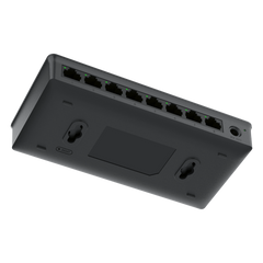 Switch de Red Administrable Capa 2 Lite / 8 Puertos Gigabit Ethernet / VLAN / QoS / Snooping IGMP / Montaje en Pared y Escritorio / Compatible con GDMS