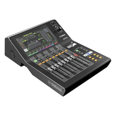 Mezcladora digital  para grabación o en vivo 16 x 8 pantalla tactil 9" con puertos Dante incorporado