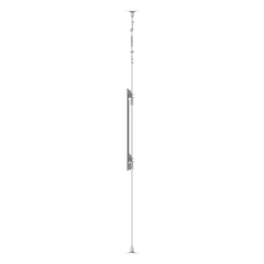 Montaje Cableado de Acero| Suelo a Techo| Capacidad Máx. de Carga 30kg| Para Pantallas de 32" ~ 75"| VESA 400 x 600